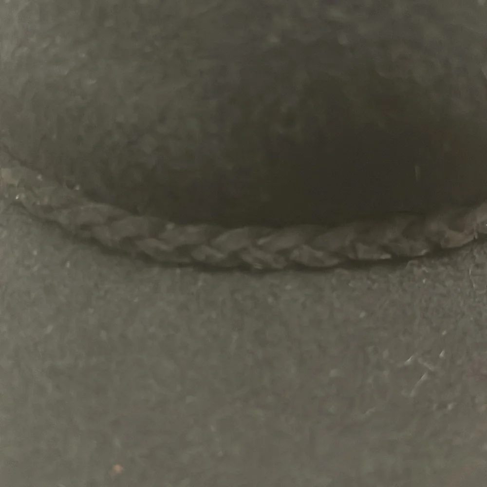 Anthropologie Classic Black Hat 100% wool large brim boho styled, One size